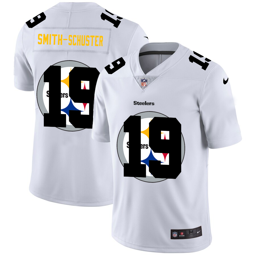2020 New Men Pittsburgh Steelers #19 Smith-schuster white  Limited NFL Nike jerseys